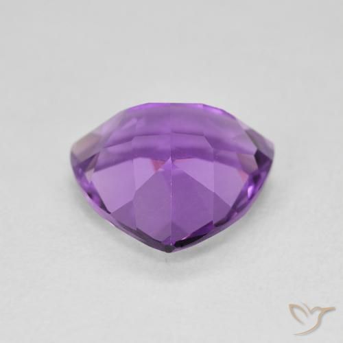Ametista Violeta Rosado Médio Natural 2.78ct, Trilhão, VVS-VS