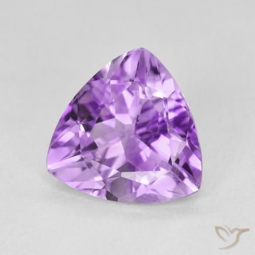 Ametista Violeta rosado Natural 2.71ct, Trilhão, VVS-VS