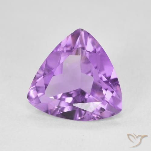 Ametista Violeta rosado Natural 2.41ct, Trilhão, VVS-VS