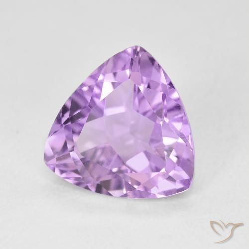Ametista Violeta rosado Natural 2.85ct, Trilhão, VVS-VS
