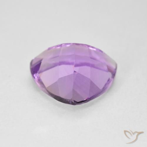 Ametista Violeta rosado Natural 2.85ct, Trilhão, VVS-VS