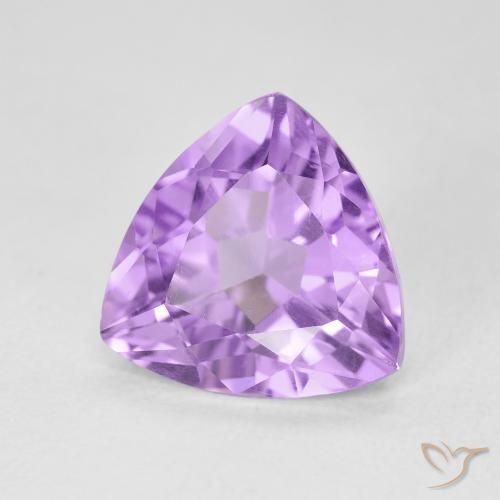 Ametista Violeta rosado Natural 2.90ct, Trilhão, VVS-VS