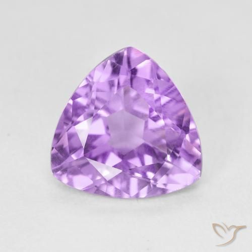 2.79ct Natural Violeta médio Ametista, Trilhão, VVS-VS