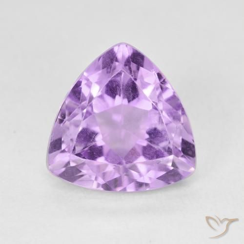 3.15ct Natural Violeta Rosado Brilhante Ametista, Trilhão, VS