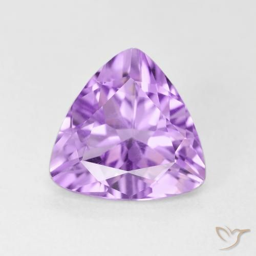 2.79ct Natural Violeta rosado claro Ametista, Trilhão, VVS-VS