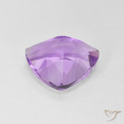Ametista Violeta rosado claro Natural 2.79ct, Trilhão, VVS-VS