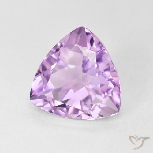 Ametista Violeta médio Natural 3.03ct, Trilhão, VVS-VS