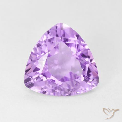 2.81ct Natural Violeta rosado claro Ametista, Trilhão, VVS-VS