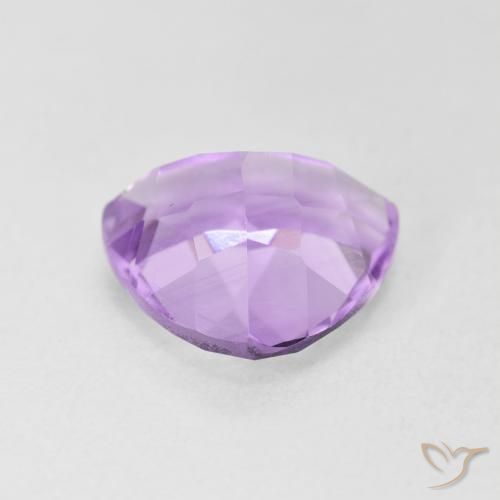 Ametista Violeta rosado claro Natural 2.81ct, Trilhão, VVS-VS