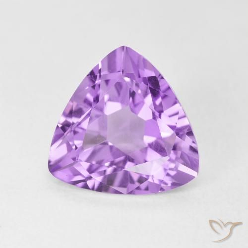 2.86ct Natural Violeta claro Ametista, Trilhão, VVS-VS