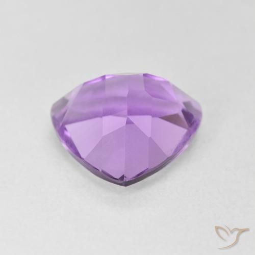 Ametista Violeta claro Natural 2.86ct, Trilhão, VVS-VS