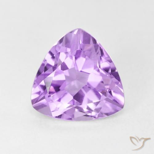 2.93ct Natural Violeta rosado claro Ametista, Trilhão, VVS-VS