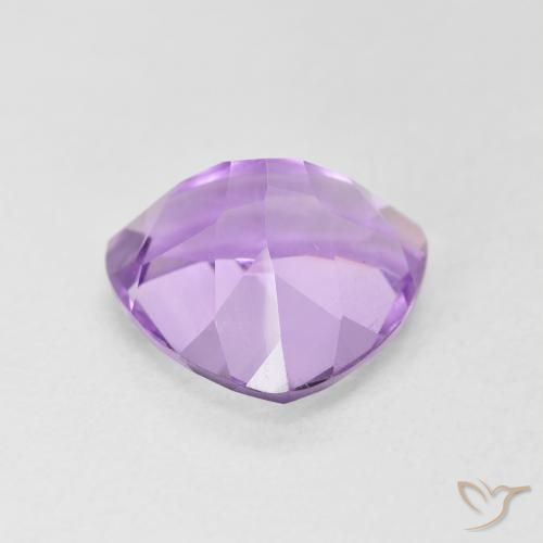 Ametista Violeta rosado claro Natural 2.93ct, Trilhão, VVS-VS
