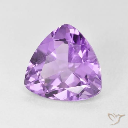 Ametista Violeta claro Natural 2.79ct, Trilhão, VVS-VS