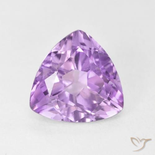 2.84ct Natural Violeta rosado claro Ametista, Trilhão, VVS-VS
