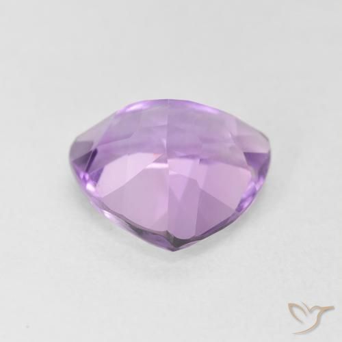 Ametista Violeta rosado claro Natural 2.84ct, Trilhão, VVS-VS