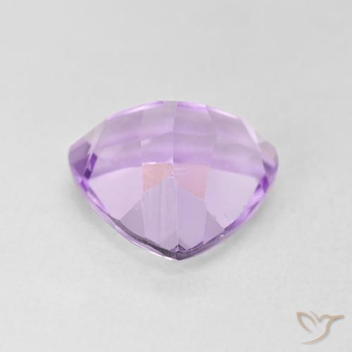 Ametista íris violeta Natural 3.02ct, Trilhão, VVS-VS