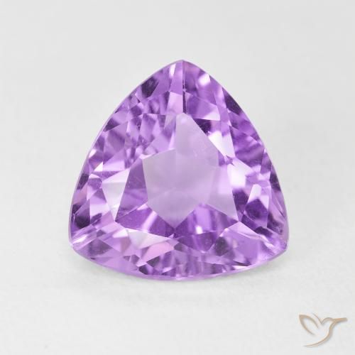 3.05ct Natural Violeta rosado Ametista, Trilhão, VVS-VS