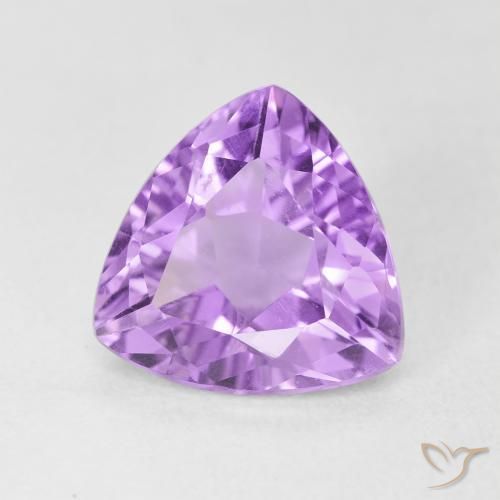 Ametista Violeta rosado Natural 3.05ct, Trilhão, VVS-VS