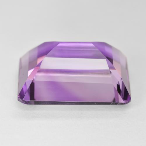 Ametista Violeta rosado Natural 22.11ct, Corte Octógono / Esmeralda, VVS