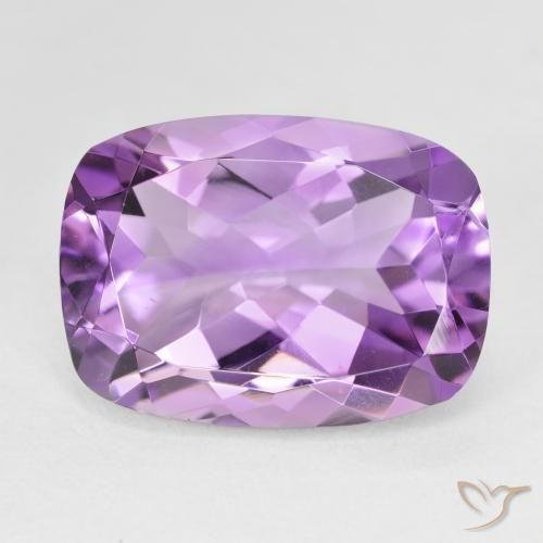 11.90ct Natural Violeta rosa médio Ametista, Almofada, VVS