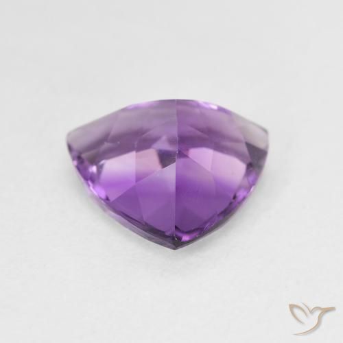 Ametista Violeta rosado Natural 2.61ct, Trilhão, VVS