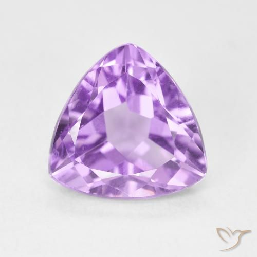 3.01ct Natural Violeta rosado claro Ametista, Trilhão, VVS