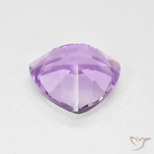 Ametista Violeta claro Natural 2.91ct, Trilhão, VVS