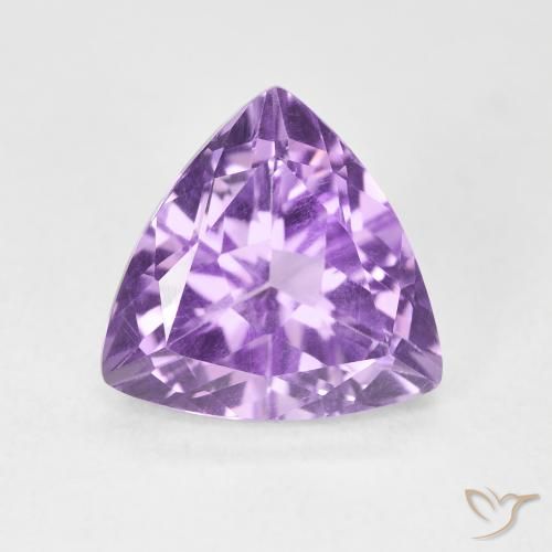 2.85ct Natural Violeta Rosado Médio Ametista, Trilhão, VVS