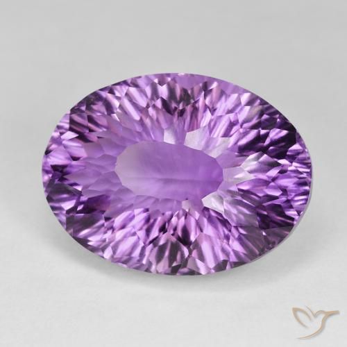 Ametista Rosa Violeta Intenso Natural 54.18ct, oval, VVS