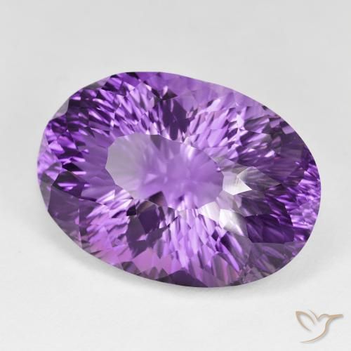 Ametista Violeta médio Natural 65.58ct, oval, VVS