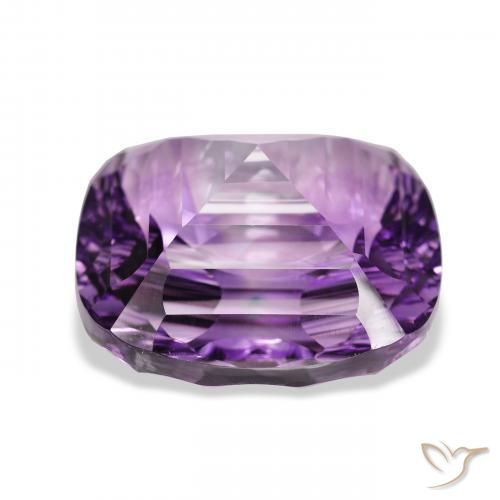 Ametista Violeta Claro-Médio Natural 39.30ct, Almofada, VVS