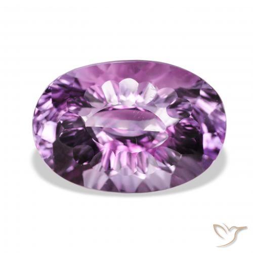 36.81ct Natural Violeta Claro-Médio Ametista, oval, VVS