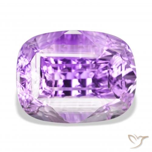 56.97ct Natural Violeta médio Ametista, Almofada, VVS
