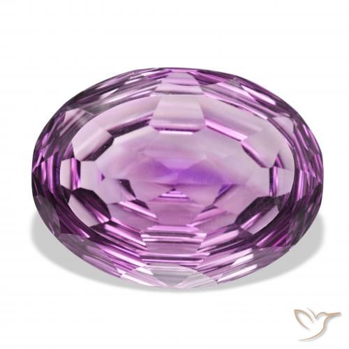 68.95ct Natural Violeta Claro-Médio Ametista, oval, VVS