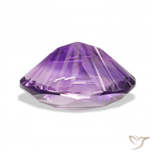 Ametista Violeta-rosa médio Natural 34.82ct, oval, VVS