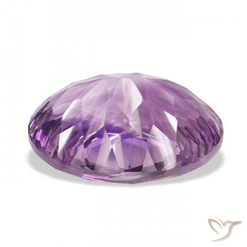 Ametista Violeta-rosa médio Natural 34.41ct, oval, VVS