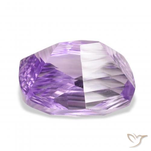 Ametista íris violeta Natural 31.31ct, Almofada, VVS