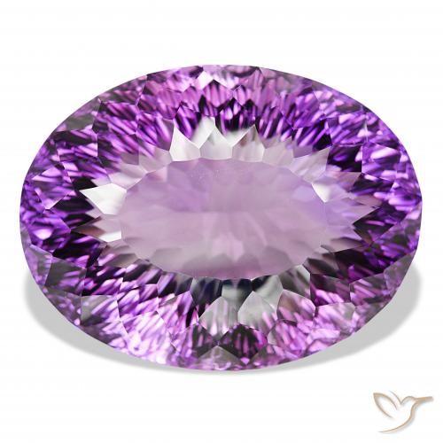 193.81ct Violeta Profundo Ametista Pedras Preciosas, oval, IF