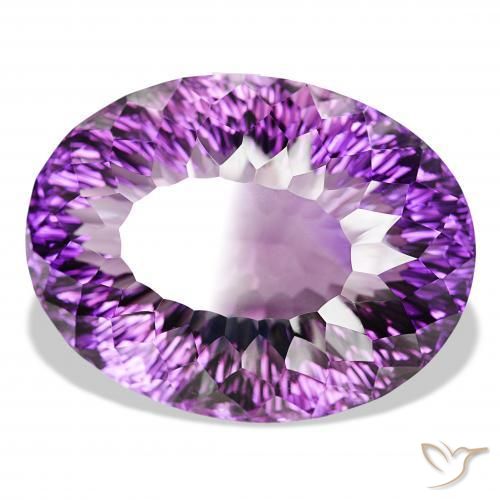 Ametista Violeta Profundo Natural 193.81ct, oval, IF