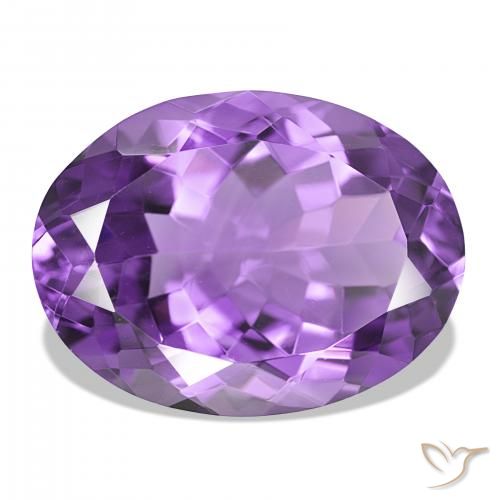 Ametista Violeta Profundo Natural 17.00ct, oval, IF