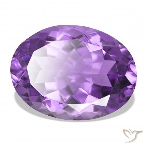 Ametista Violeta Profundo Natural 17.00ct, oval, IF