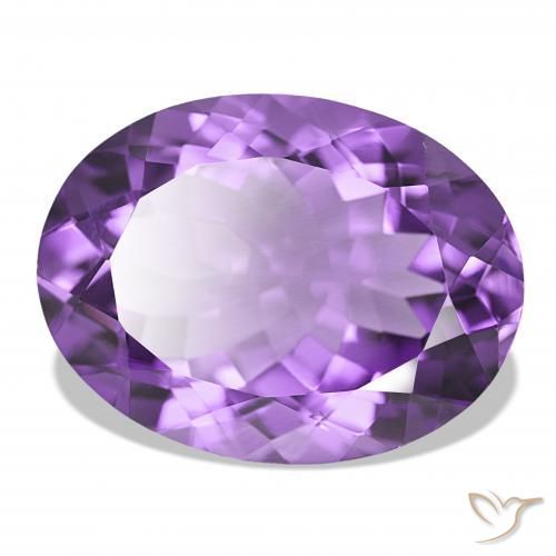 Ametista Violeta Profundo Natural 15.69ct, oval, IF