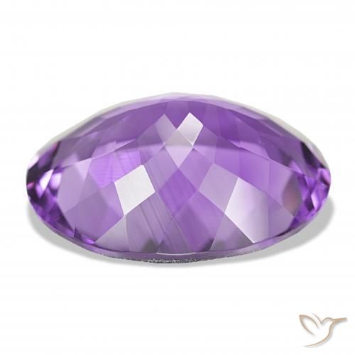 Ametista Violeta Profundo Natural 15.69ct, oval, IF