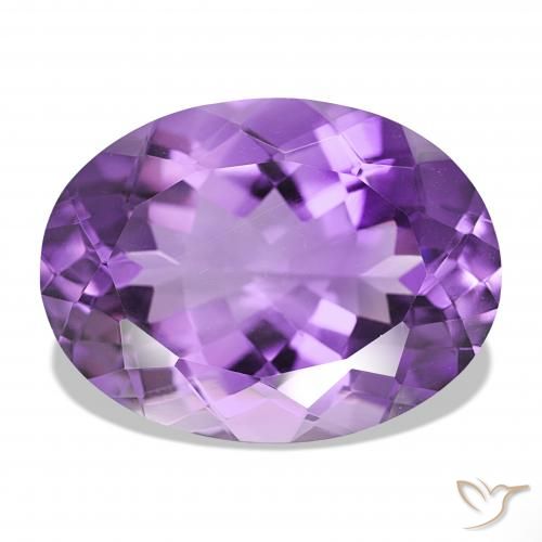 16.80ct Violeta Intenso Ametista, oval, IF
