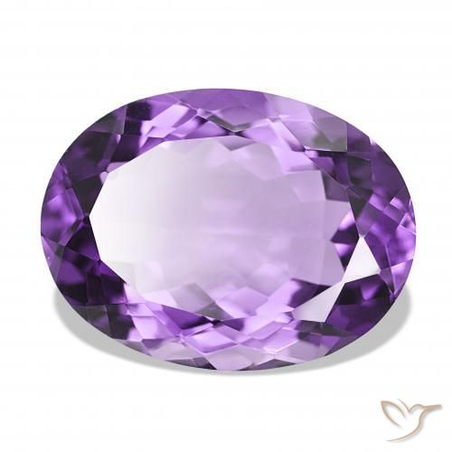Ametista Violeta Vívido Natural 16.40ct, oval, IF
