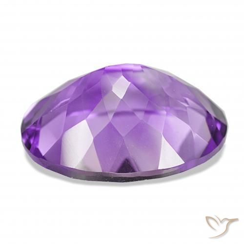 Ametista Violeta Púrpura Profundo Natural 17.42ct, oval, IF