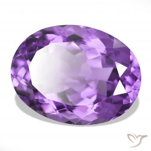 Ametista Violeta Intenso Natural 17.99ct, oval, IF