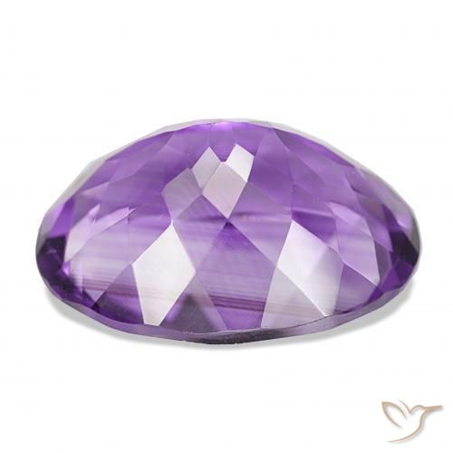 Ametista Violeta médio Natural 16.57ct, oval, VS