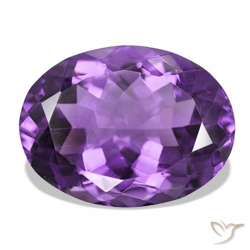 17.26ct Violeta Intenso Ametista, oval, IF